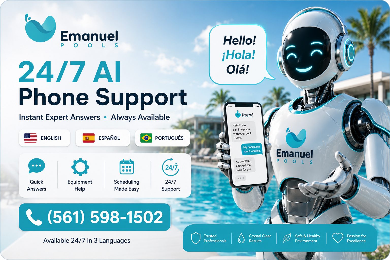 24/7 AI Phone Support
